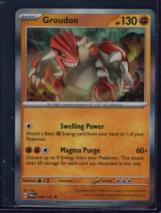 Groudon 049/131 Raw