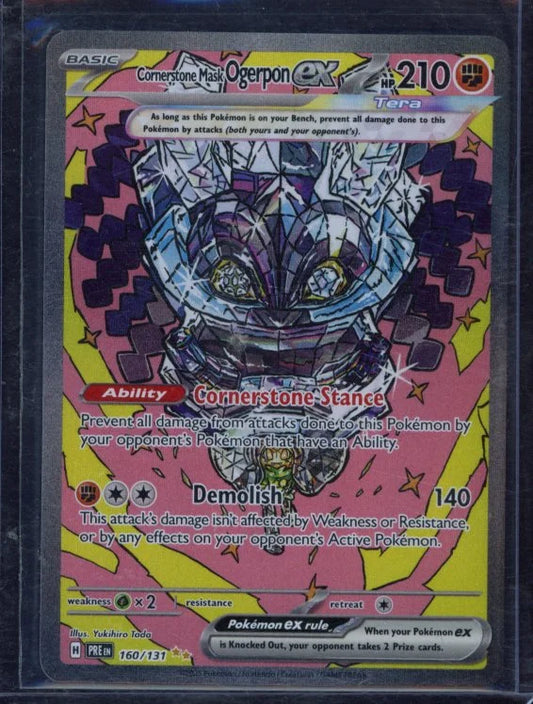 Cornerstone Mask Ogerpon Ex 160/131 Raw