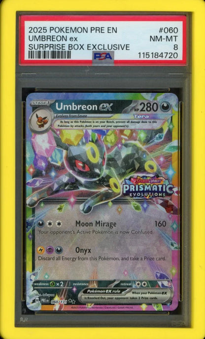 Umbreon Ex 060/131 PSA 8