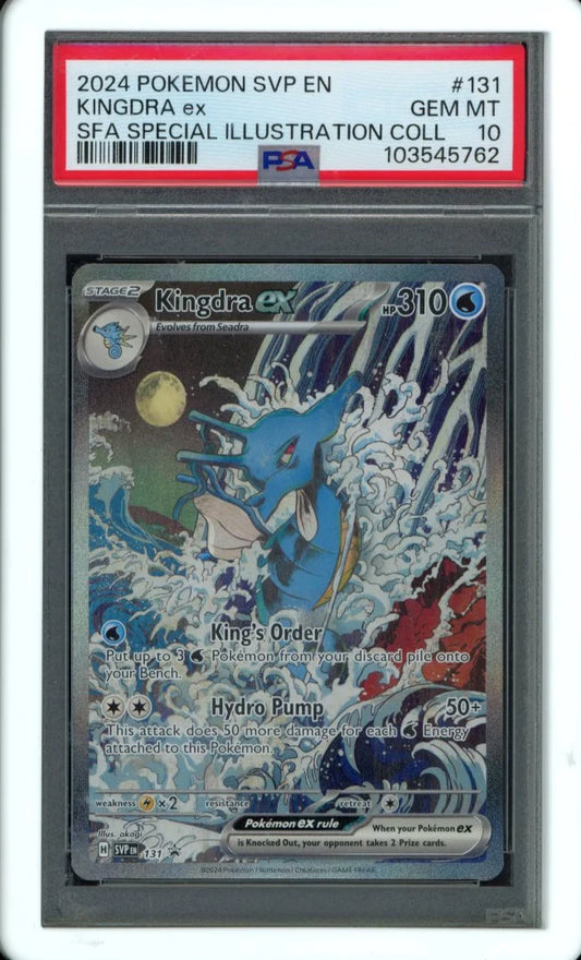 Kingdra Ex 131 PSA 10