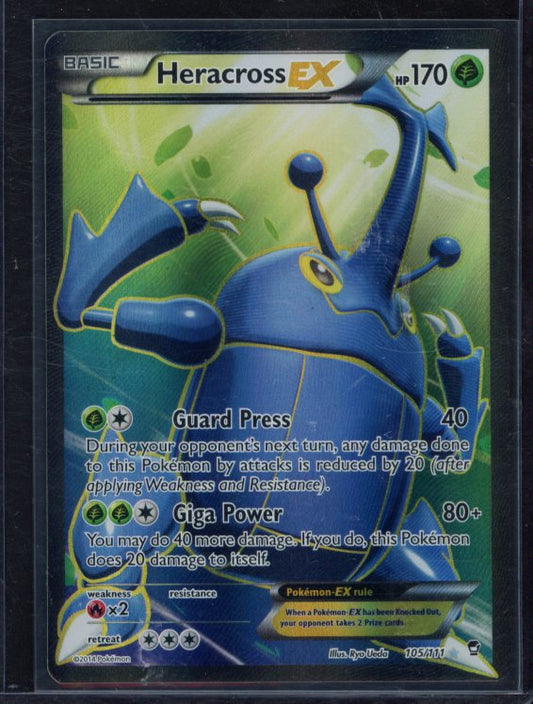 Heracross Ex 105/111 Raw