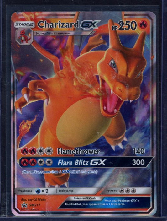 Charizard Gx SM211 Raw