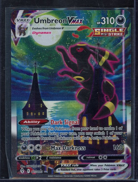 Umbreon Vmax 215/203 Raw