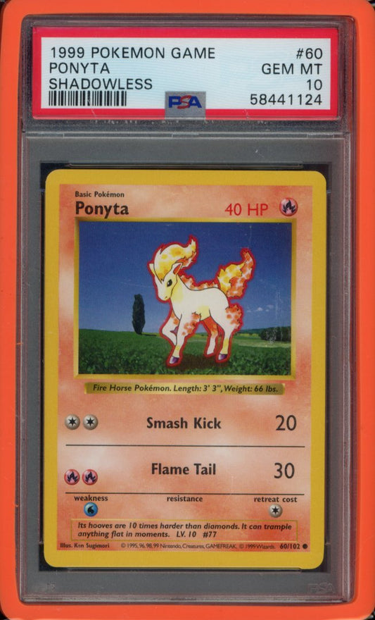 Ponyta 60/102 PSA 10