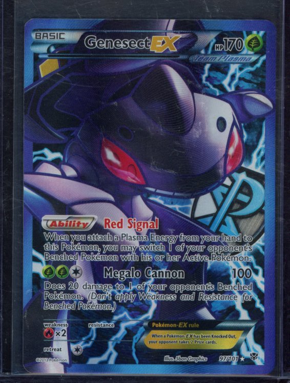 Genesect Ex 97/101 Raw