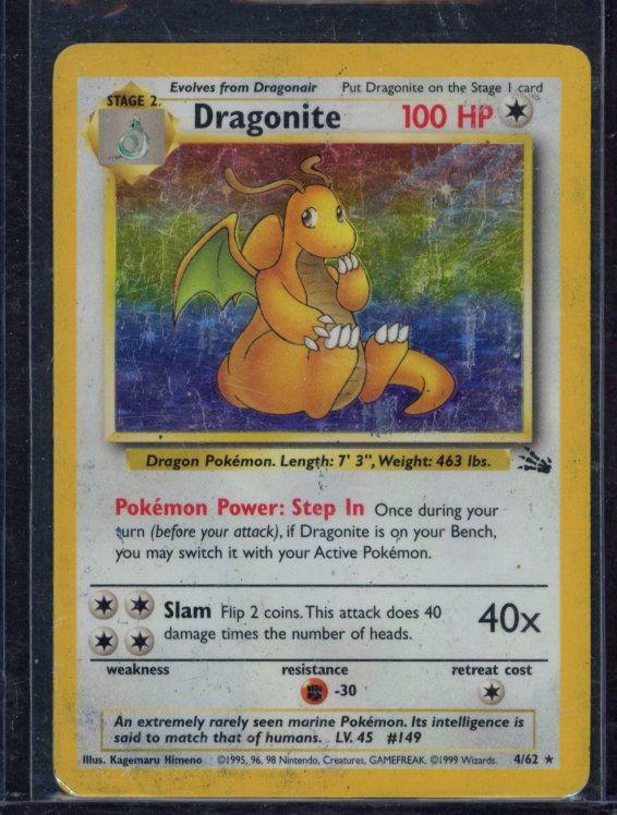 Dragonite 4/62 Raw