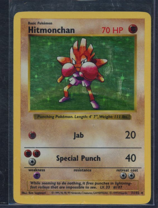 Hitmonchan 7/102 Raw