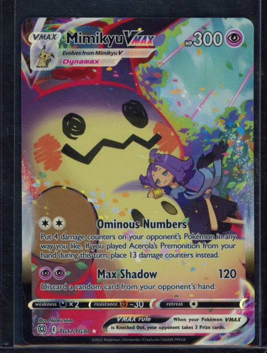 Mimikyu Vmax TG17/TG30 Raw