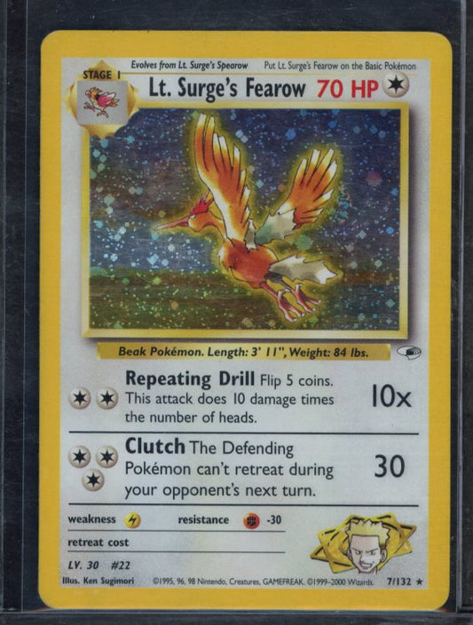 L.T Surge's Fearow 7/132 Raw