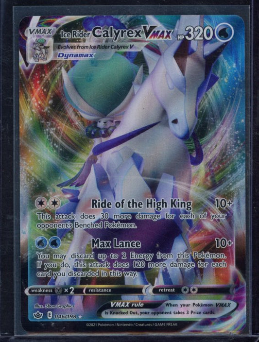 Ice Rider Calyrex Vmax 046/198 Raw