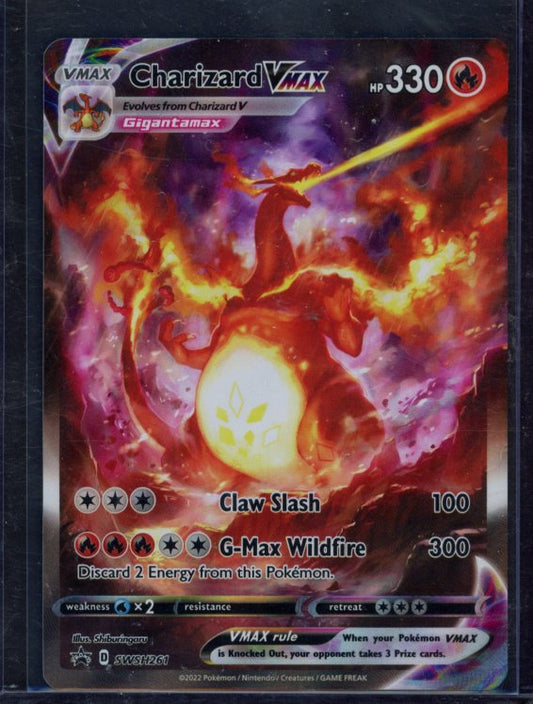 Charizard Vmax SWSH261 Raw