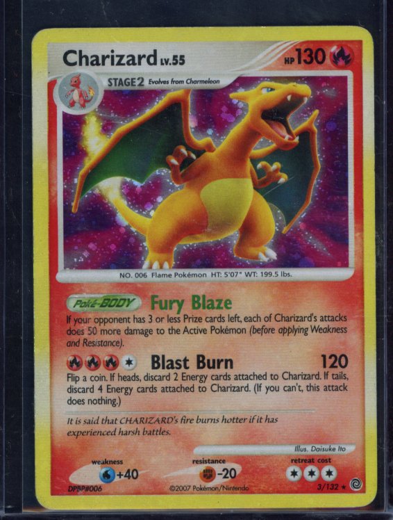 Charizard LV.55 3/132 Raw