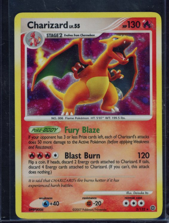 Charizard LV.55 3/132 Raw
