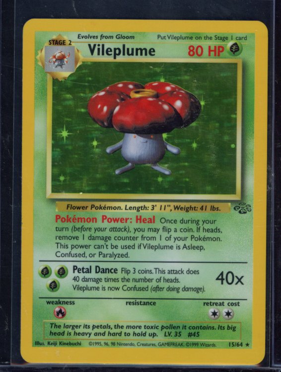 Vileplume 15/64 Raw