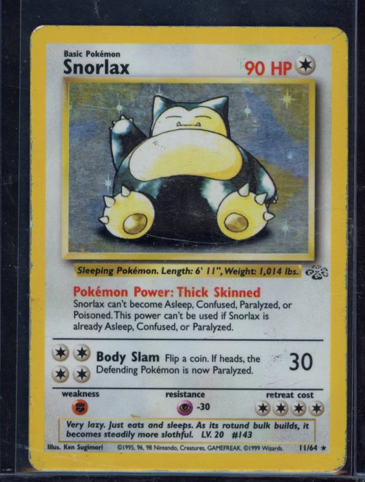 Snorlax 11/64 Raw