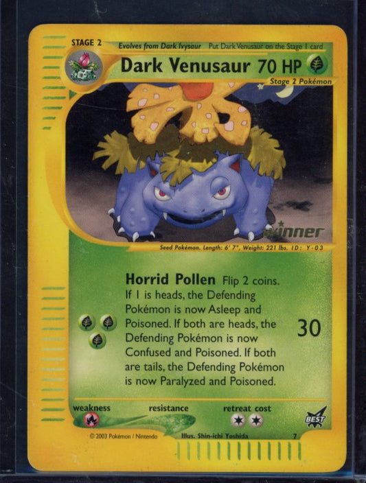Dark Venusaur 7 Raw
