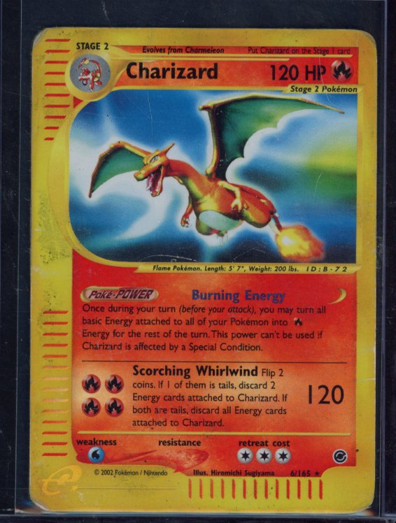 Charizard 6/165 Raw