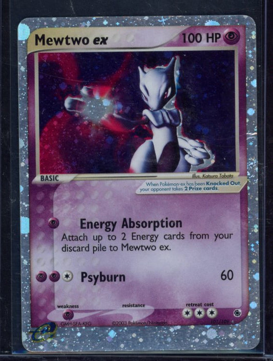 Mewtwo Ex 101/109 Raw