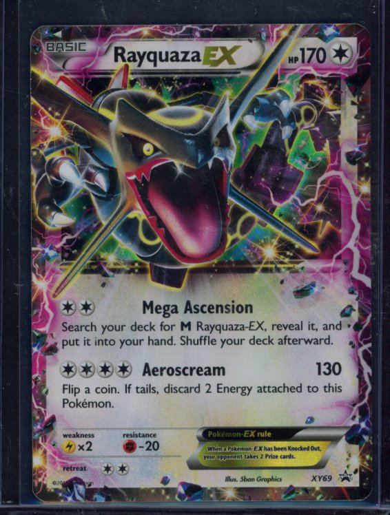 Rayquaza Ex XY69 Raw