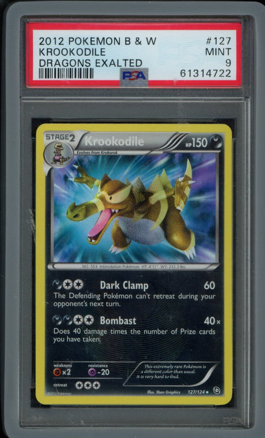 Krookodile 127/124 PSA 9