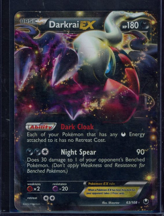 Darkrai Ex 63/108 Raw