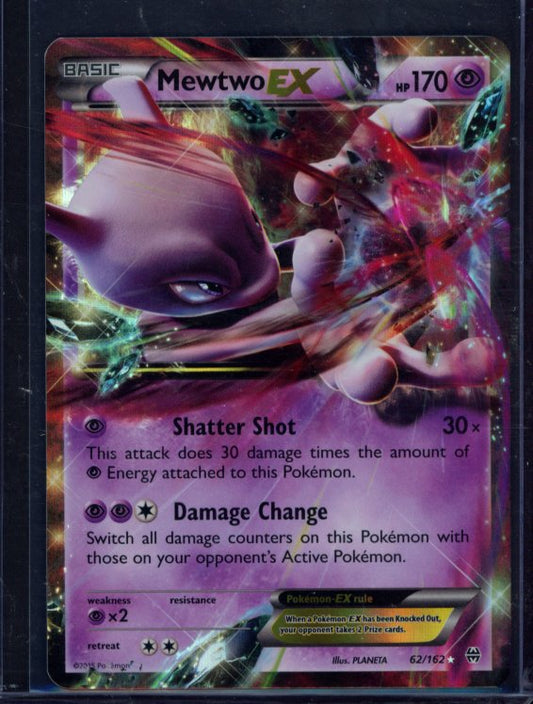 Mewtwo Ex 62/162 Raw