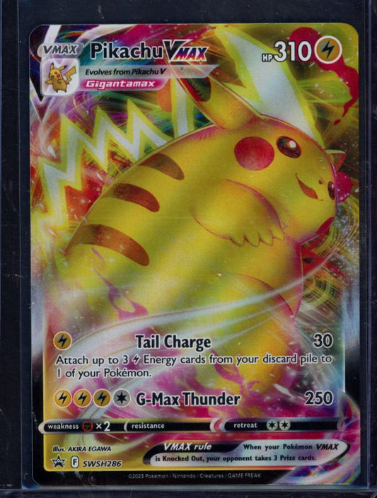 Pikachu Vmax SWSH286 Raw