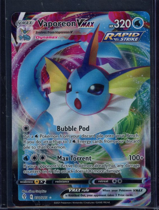 Vaporeon Vmax 030/203 Raw
