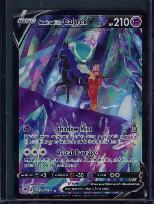 Shadow Rider Calyrex V TG17/TG30 Raw