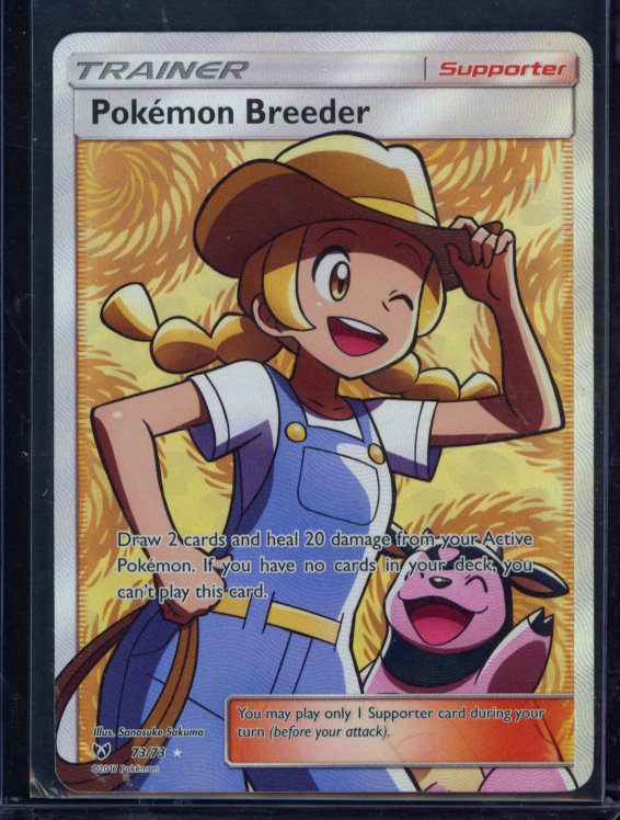 Pokémon Breeder 73/73 Raw