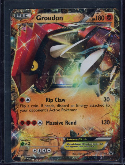 Groudon Ex XY42 Raw