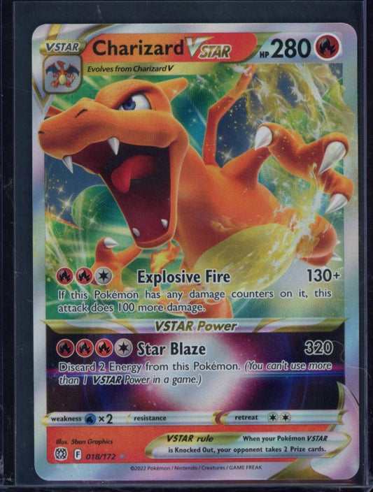 Charizard Vstar 018/172 Raw