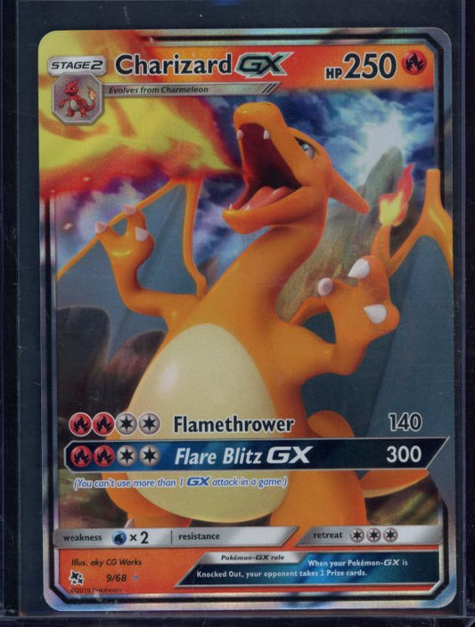 Charizard Gx 9/68 Raw