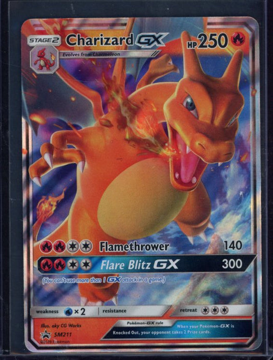 Charizard Gx SM211 Raw