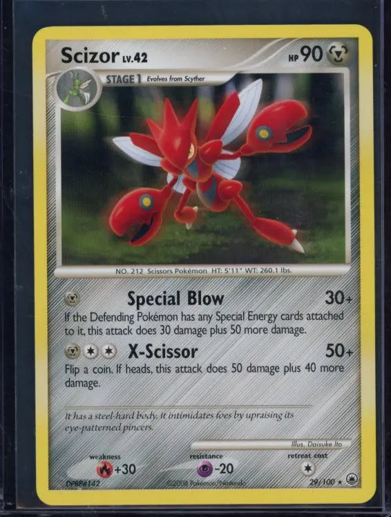 Scizor LV.42 29/100 Raw - RookieLegends