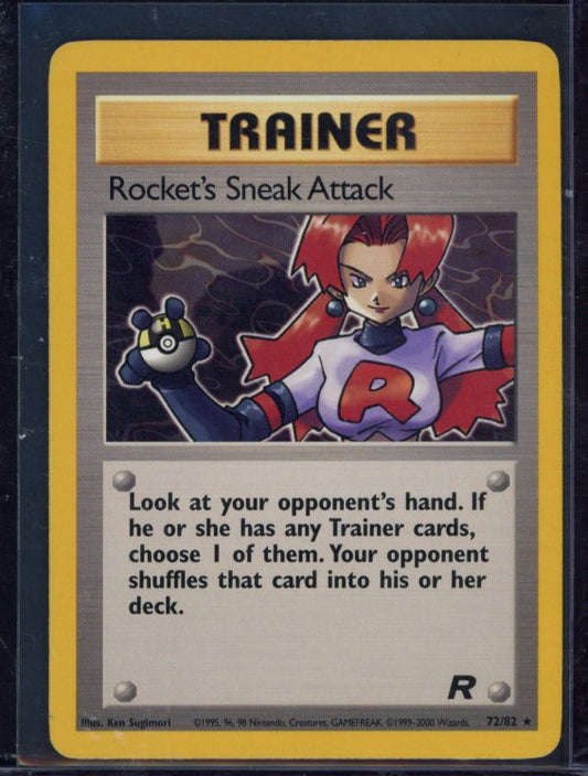 Rocket's Sneak Attack 72/82 Raw