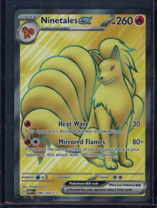 Ninetales Ex 186/165 Raw