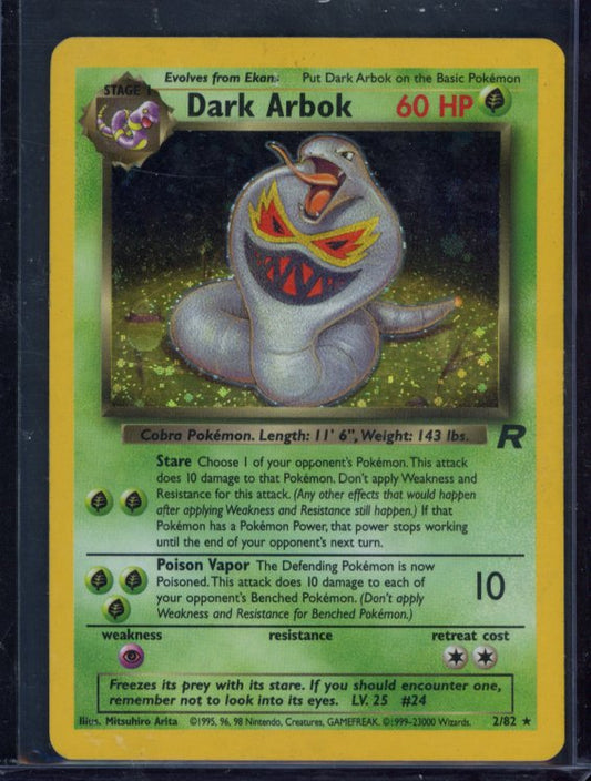 Dark Arbok 2/82 Raw