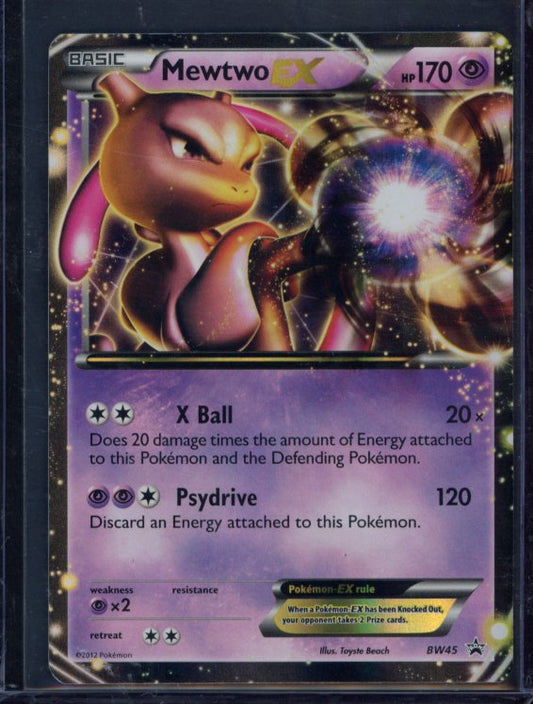 Mewtwo Ex BW45 Raw