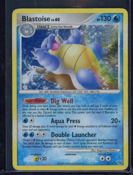 Blastoise LV.60 2/127 Raw