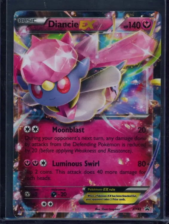 Diancie Ex XY43 Raw - RookieLegends