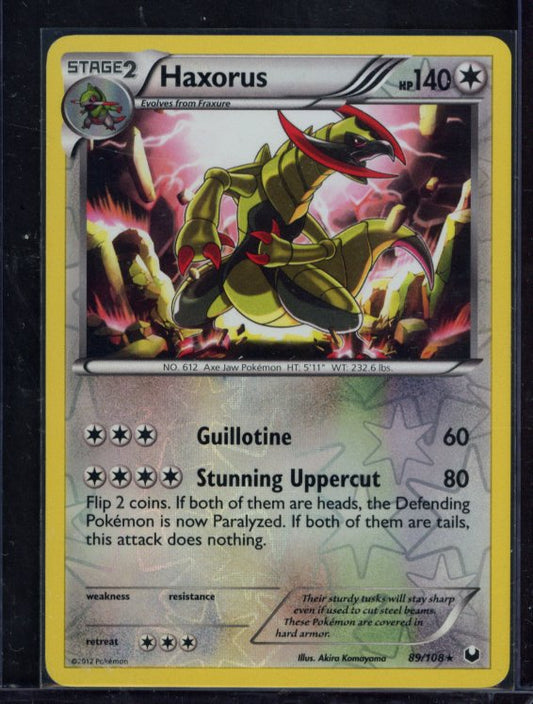 Haxorus 89/108 Raw