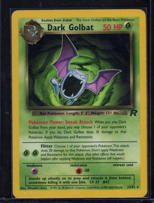 Dark Golbat 24/82 Raw