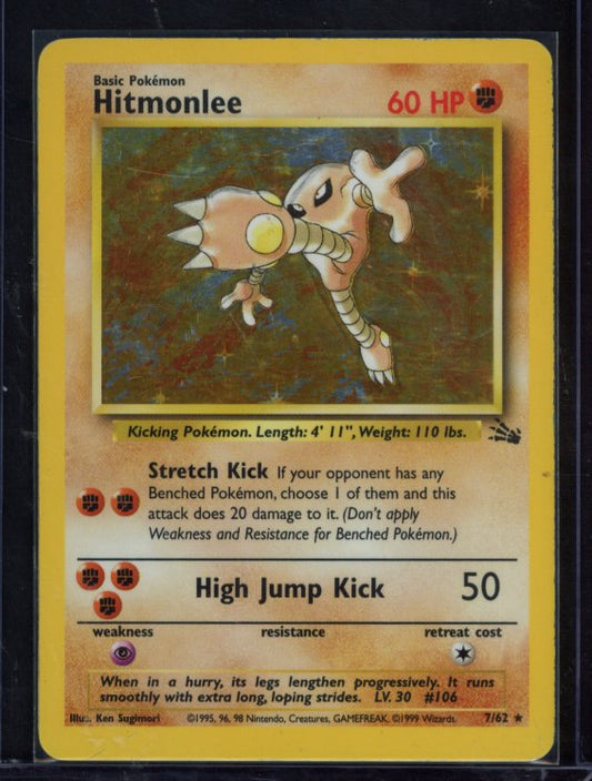 Hitmonlee 7/62 Raw