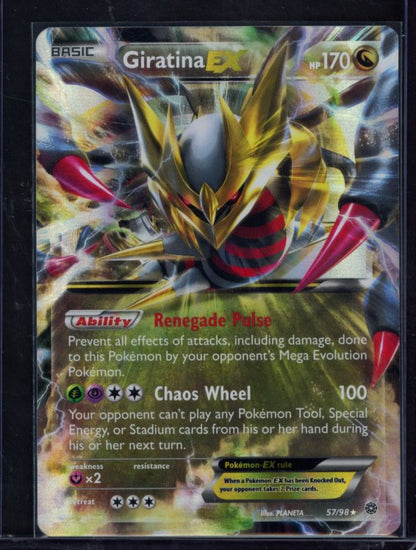 Giratina Ex 57/98 Raw
