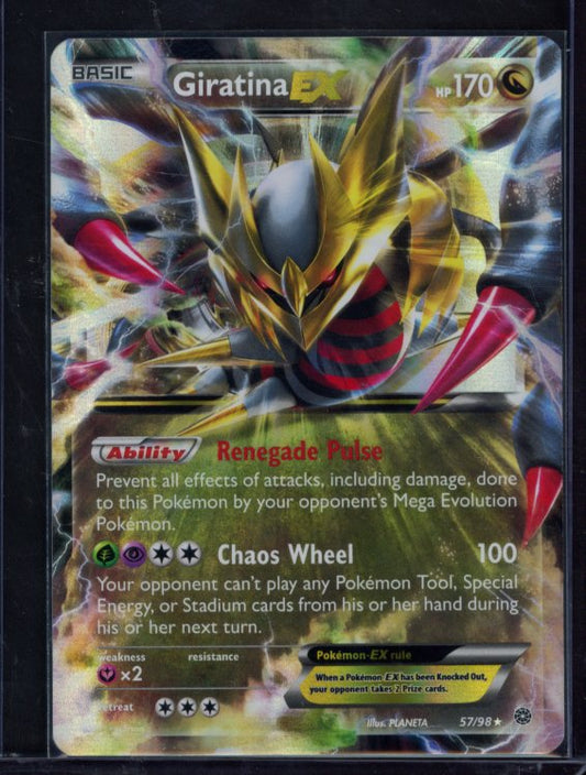 Giratina Ex 57/98 Raw