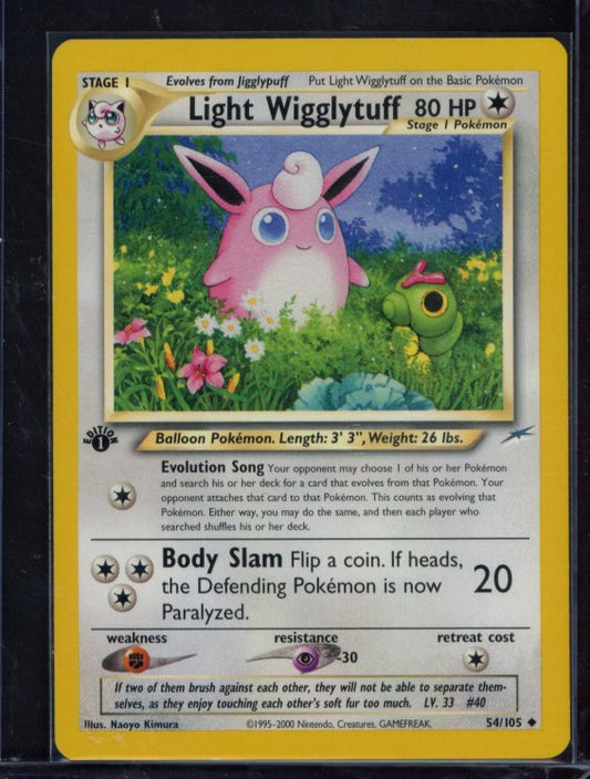 Light Wigglytuff 54/105 Raw