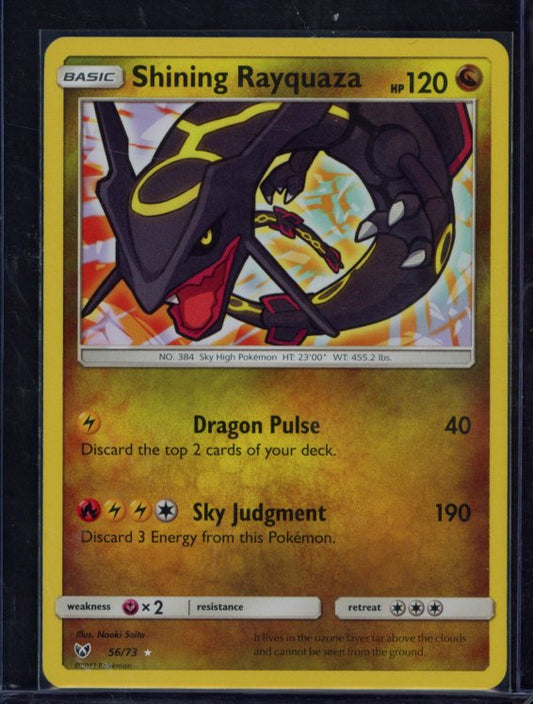 Shining Rayquaza 56/73 Raw