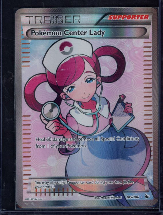 Pokémon Center Lady 105/106 Raw