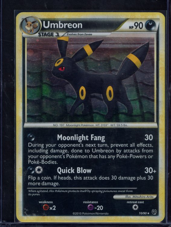 Umbreon 10/90 Raw